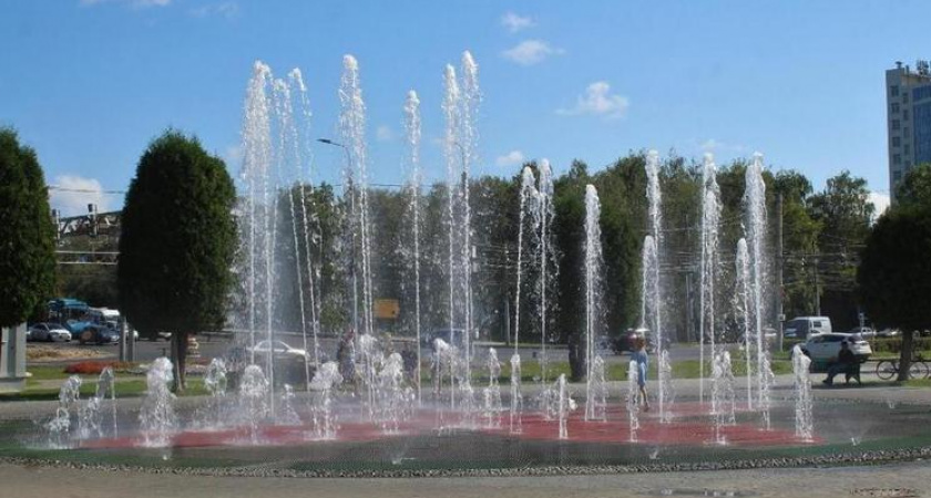 С 21 по 25 августа на Московском шоссе в Рязани временно отключат фонтан