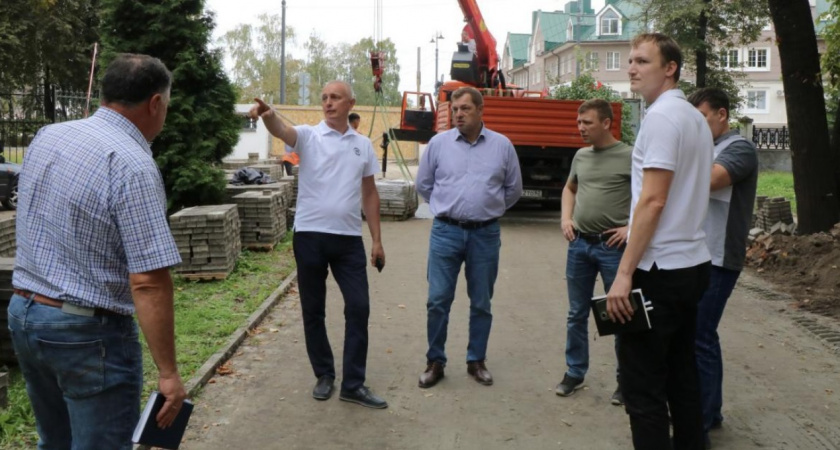 В рязанском Кремлевском сквере отремонтируют коммуникации