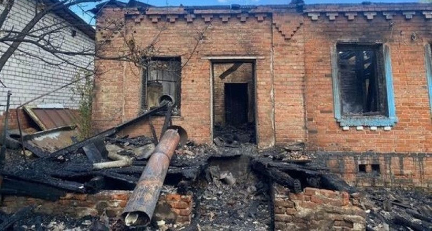 В Рыбновском районе из-за непотушенного окурка в пожаре погибла пенсионерка-инвалид