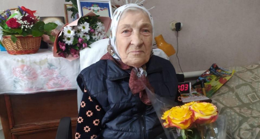 В Рязани отпраздновала 103-летние труженица тыла Анна Растопчина