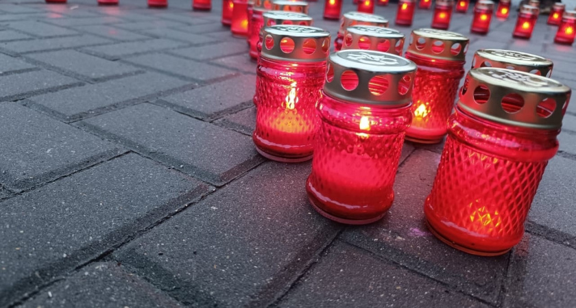 В Рязани состоялся траурный митинг в память жертв теракта в "Крокусе"