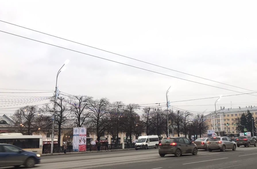 В Рязани старые троллейбусные провода меняют на медные