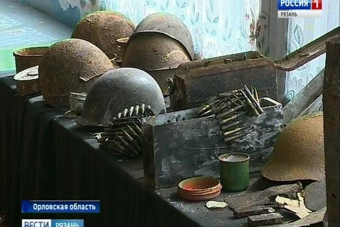 В Орловской области нашли останки рязанцев, погибших на войне