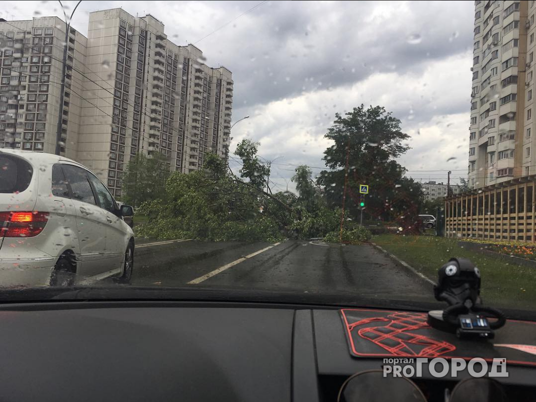 Instagram-подборка: На Москву обрушился сильнейший ураган