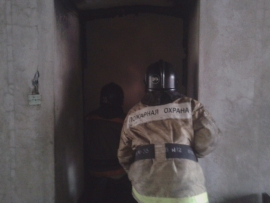 Пожар в пятиэтажке в Рязани. Пострадал человек