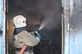 Пожар в Шацком районе - дотла сгорел сарай