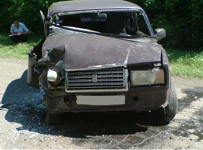 ДТП в Сараевском районе - столкнулись грузовик и легковой автомобиль, есть пострадавший