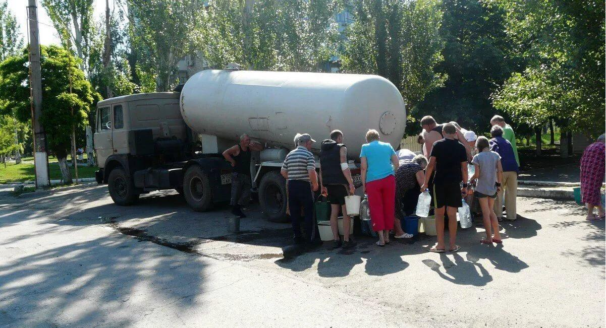 В четверг в Рязани будет организовано 14 точек подвоза воды