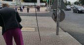 Жители Рязани пожаловались на оголенный провод на площади Победы