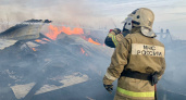 На улице Халтурина в Рязани произошел пожар