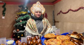 На Лыбедском бульваре в Рязани заработала новогодняя ярмарка