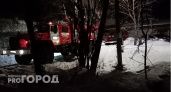 В Рязанской области произошел серьезный пожар с пострадавшим