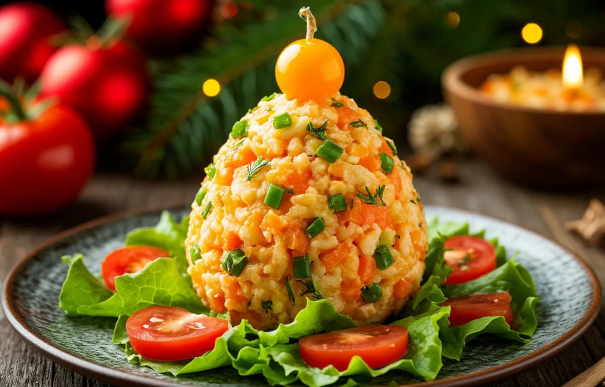 Салат Елочная игрушка подвинет на столе скучные Шубу и Оливье: вкусный символ удачи 2026 года задобрит Огненную Лошадь