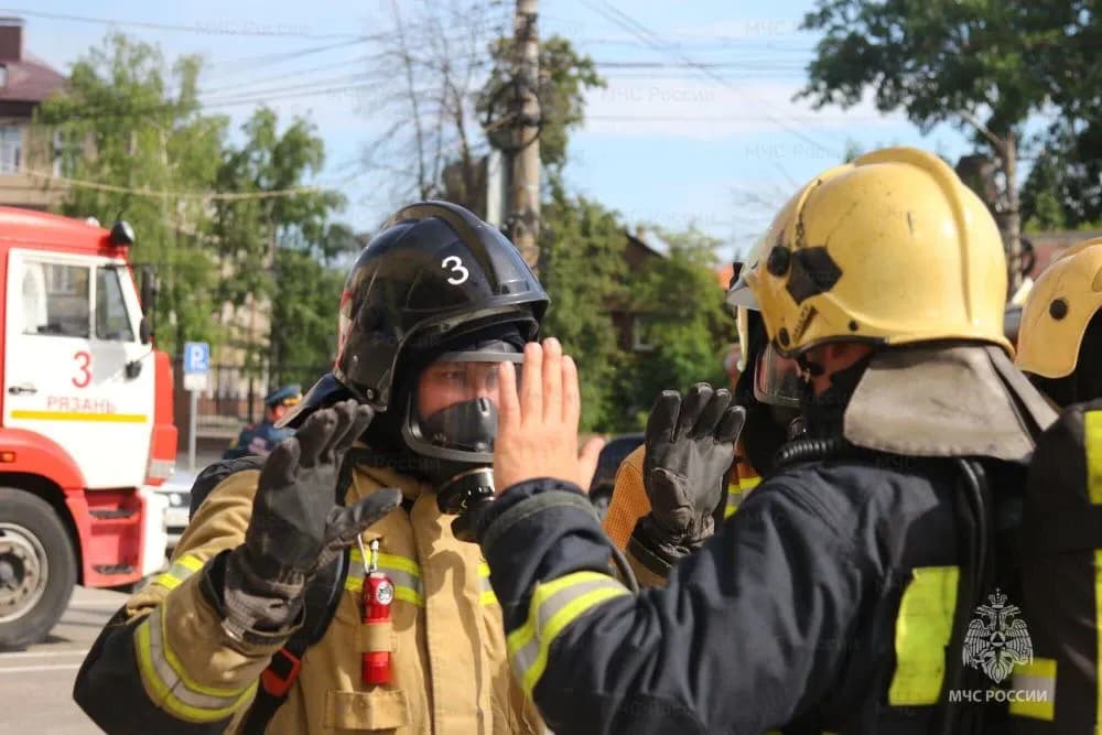 Ночной пожар в Сасовском округе унёс жизнь пенсионера