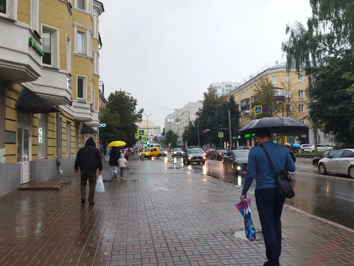 Рязань продолжит заливать дождями на выходных