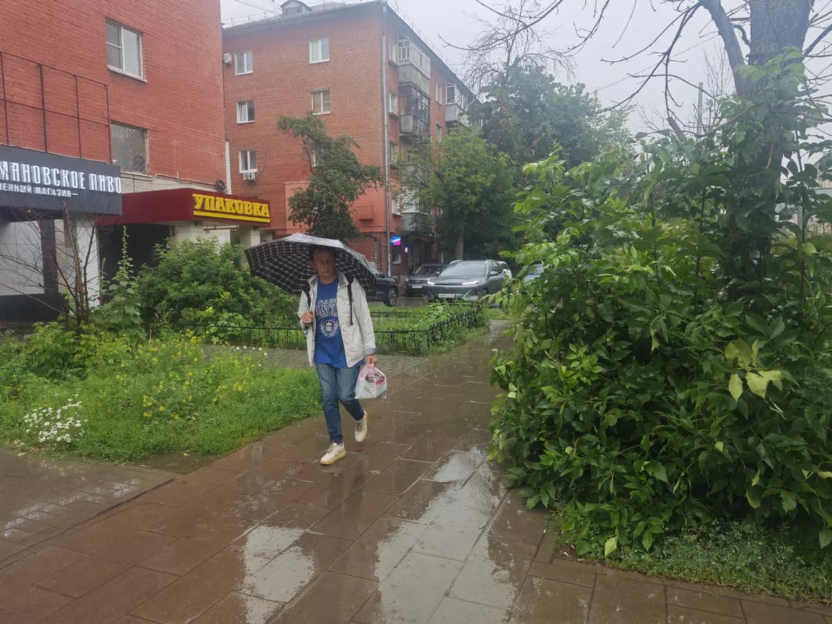 Аномальная жара в Рязани сменится мощными ливнями
