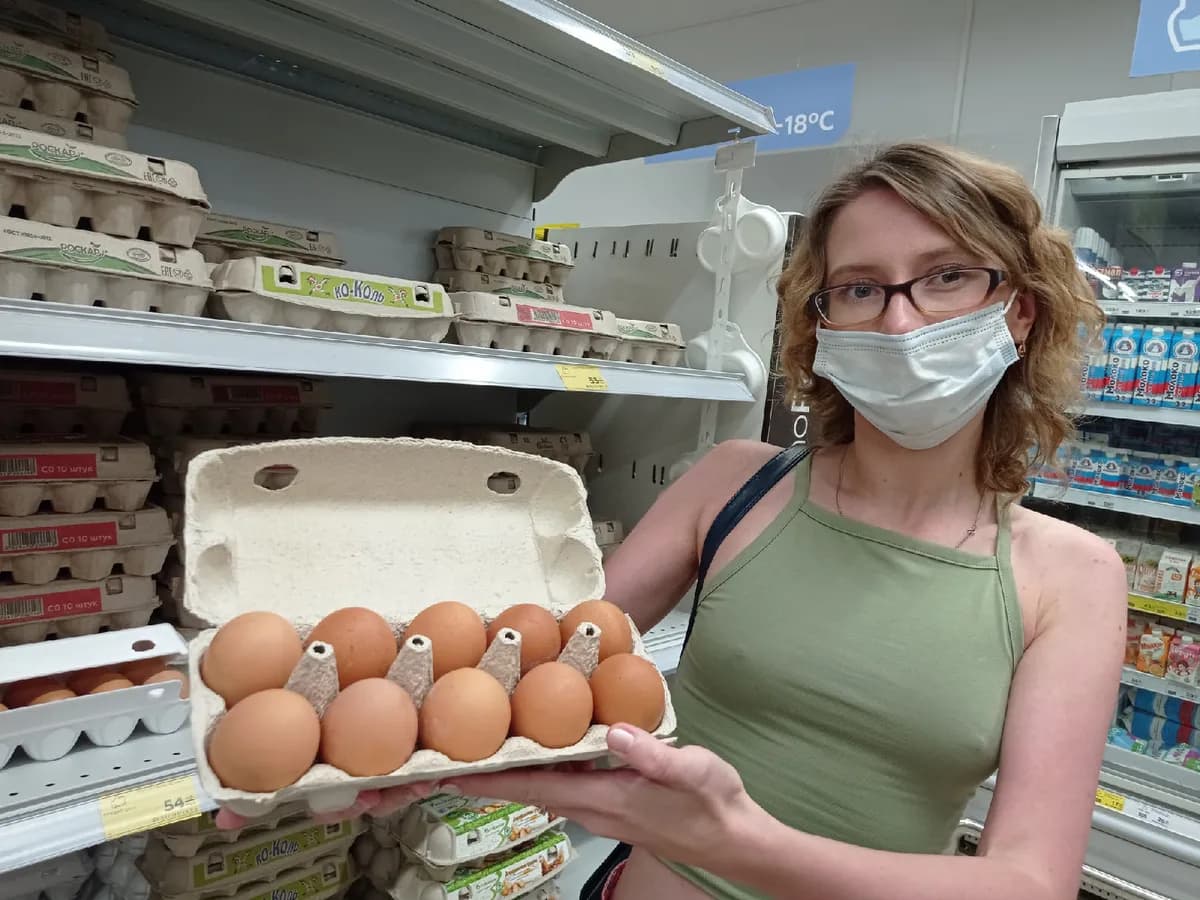 В Рязани яйца подскочили в цене за март