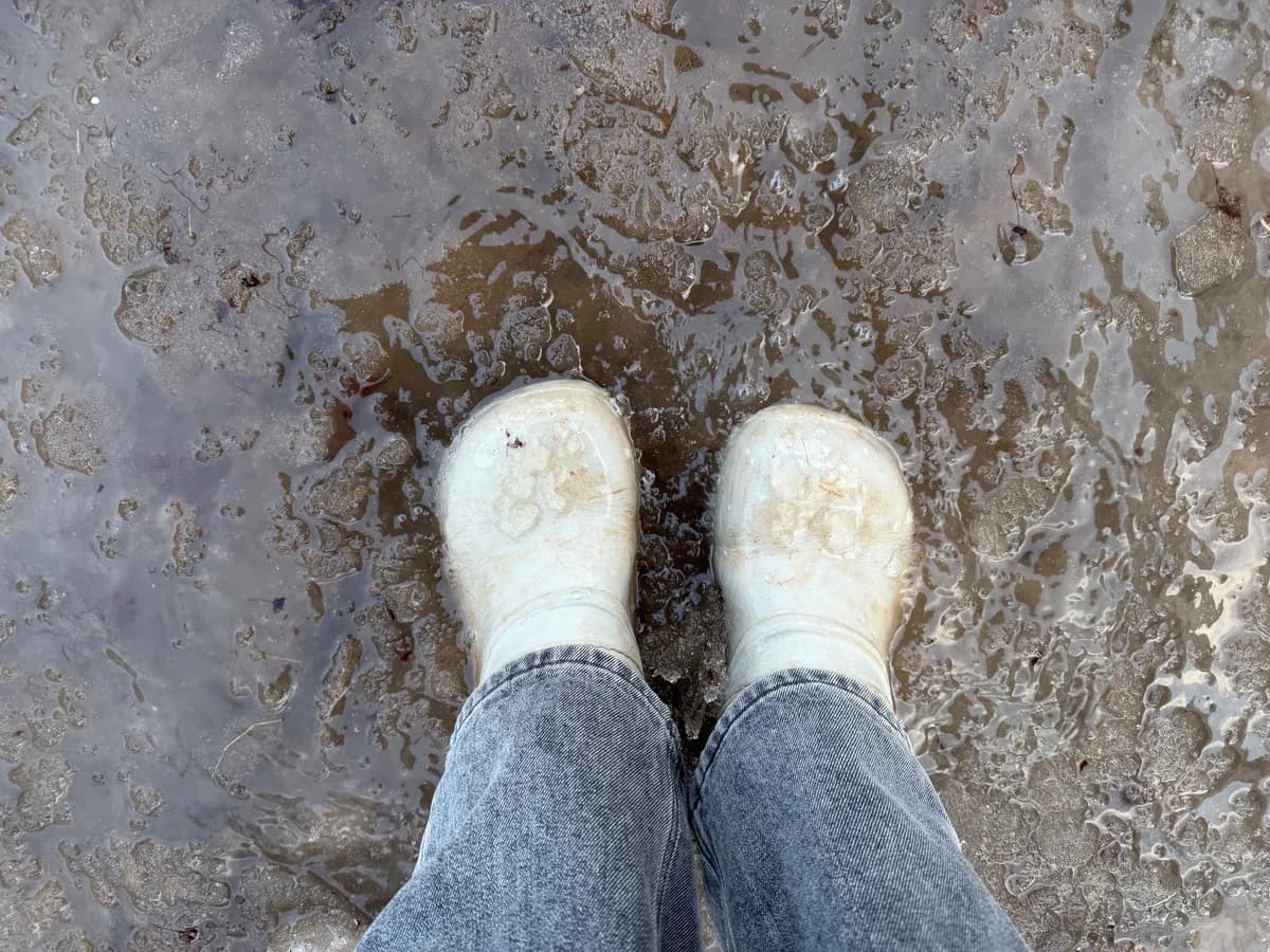 Втулки и газеты в мокрую обувь не пихаю: старый советский трюк с обычной солью - сушит кеды и убирает запахи
