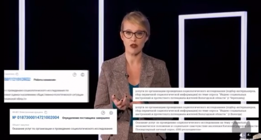 Ксения Собчак рассказала о тендере на поквартирные опросы в Рязани 