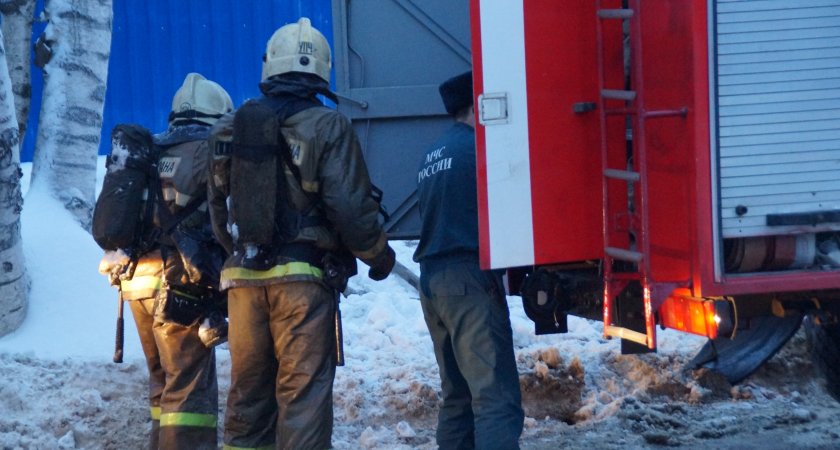 При пожаре в Шацке погиб 85-летний мужчина 
