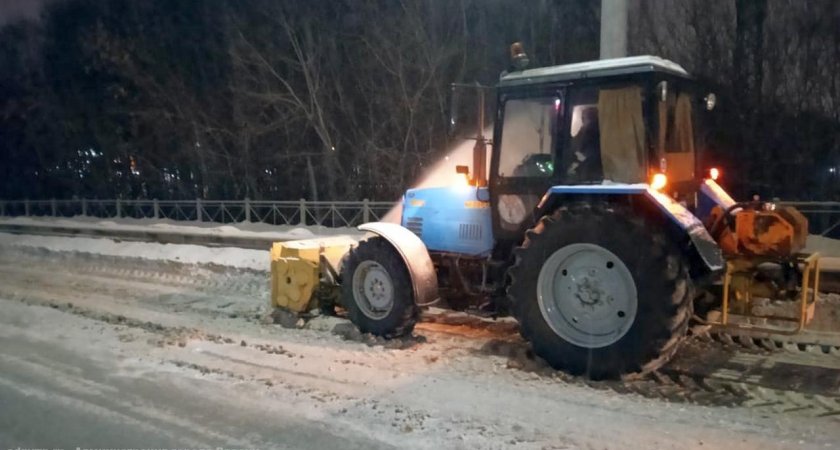 Горадминистрация сообщает о круглосуточной уборке снега в Рязани