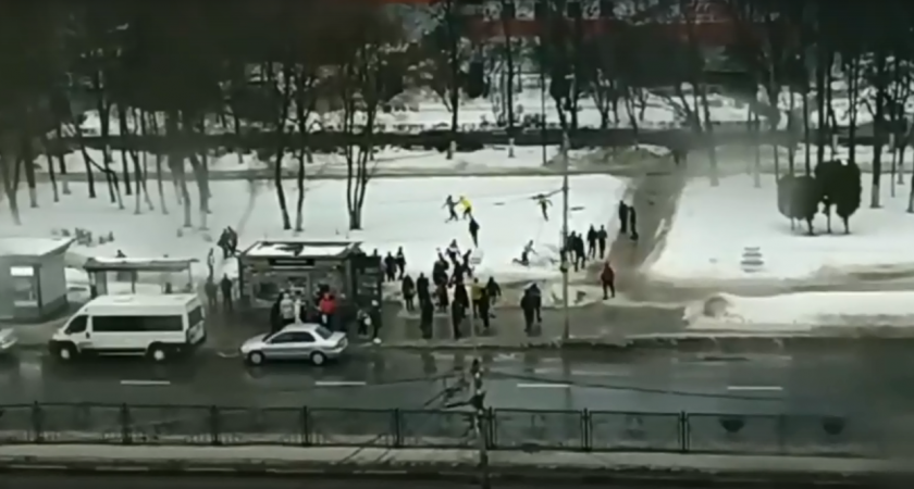 Полиция 22 февраля рассказала о массовой драке на Московском шоссе в Рязани