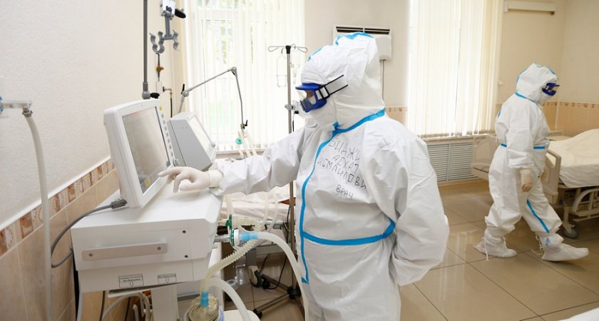 В больницах Рязанской области госпитализирован 861 пациент с COVID-19