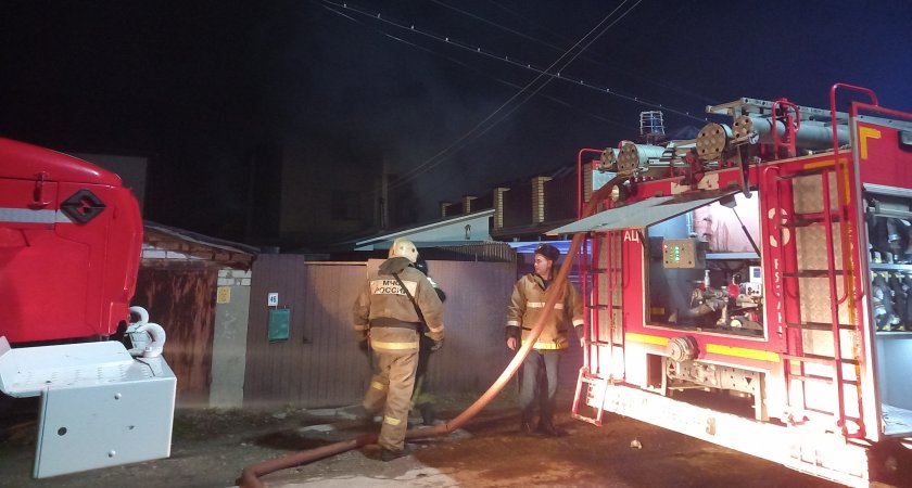 В Рязанской области при пожаре в жилом доме погиб 44-летний мужчина