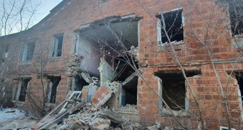 В Скопине при обрушении дома погиб 22-летний молодой человек