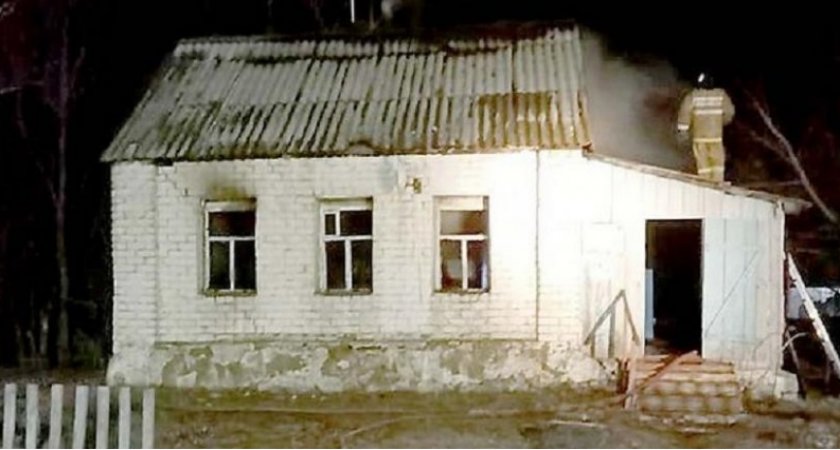 В Рязанской области произошёл пожар в фельдшерско-акушерском пункте