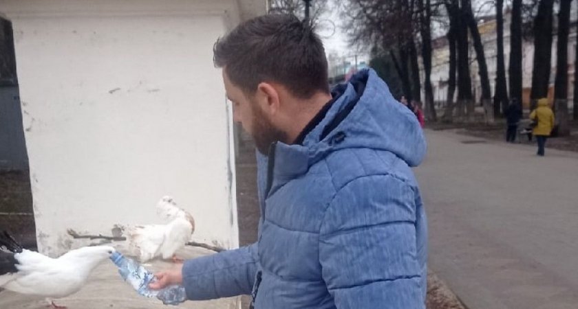 В Рязанском кремле фотографы с голубями обманули семью на 3 тыс. рублей