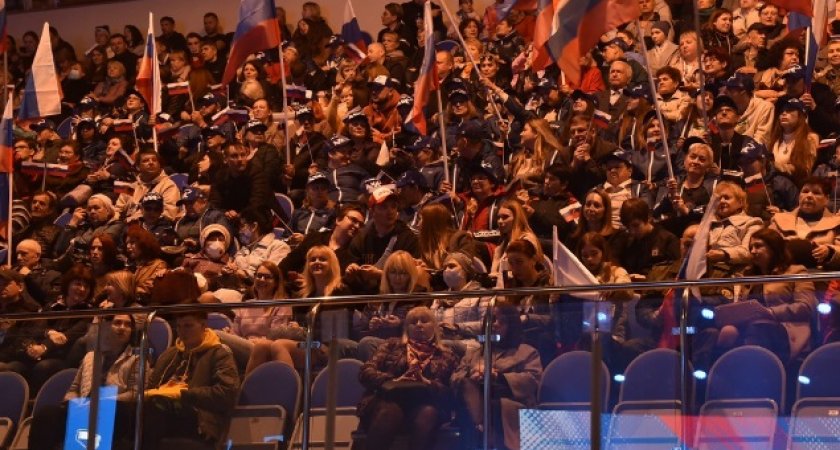В Рязани концерт "ZaРоссию" собрал более 2800 зрителей