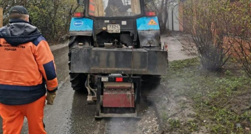В Рязани 28 апреля отремонтируют дороги на Бугровке и Юбилейной 