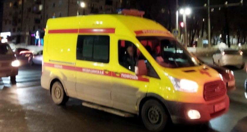 В Рязани молодой мотоциклист получил серьезные травмы в ДТП