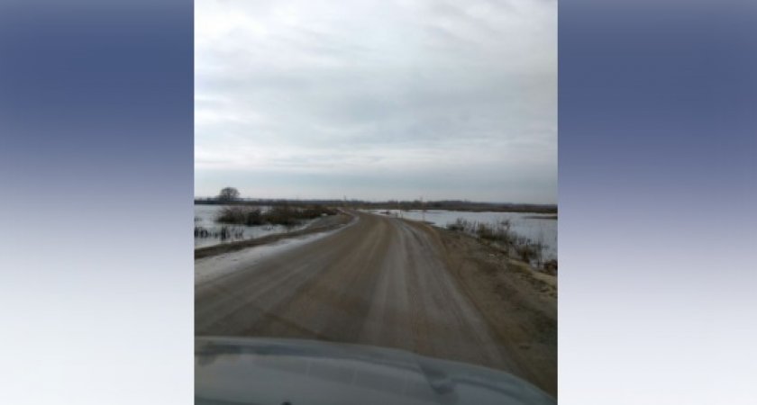 В Рязанской области важная дорога освобождена от подтопления