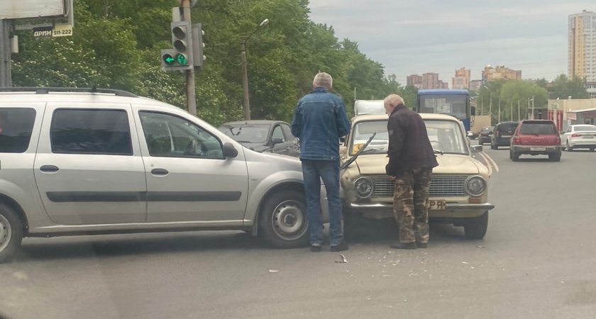 В Рязани 1 июня произошло ДТП на Южном промузле