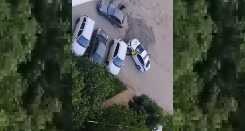В Рязани четверо сотрудников ГИБДД ловили "пьяного" водителя машины