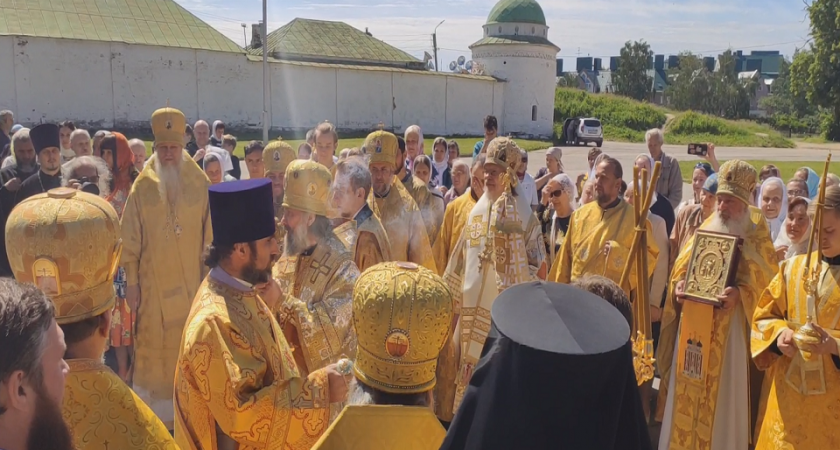 В Рязанском кремле 23 июня 2022 года прошёл крестный ход