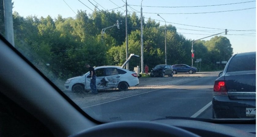 В Рязани на Ряжском шоссе произошло ДТП