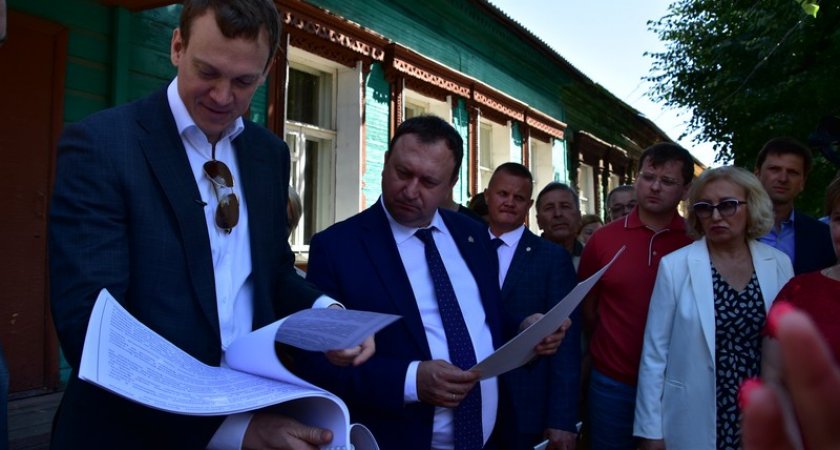Малков заявил о планах вернуть исторический облик улице Щедрина в Рязани