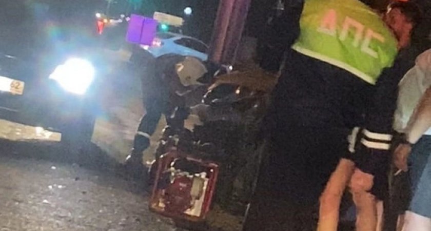 В Рязани при аварии на Северной окружной пострадал 18-летний водитель Ford