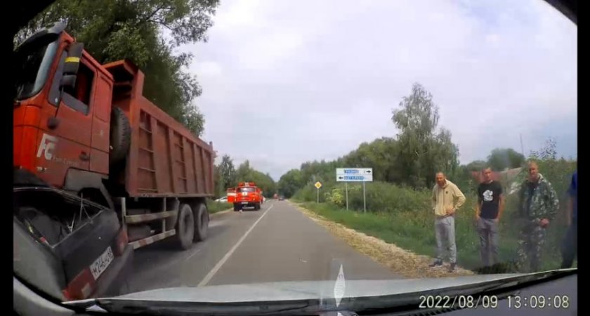 В Михайловском районе в ДТП с грузовиком погиб пассажир 67 лет