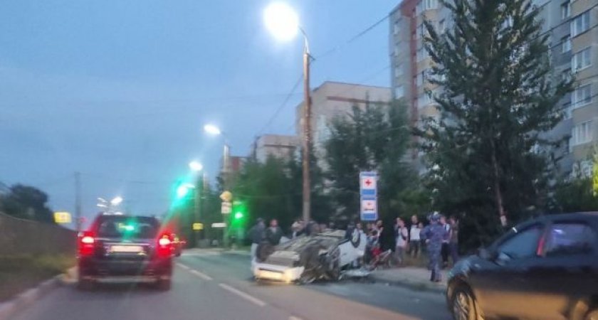 В Рязани 13 августа водитель устроил серьезное ДТП и скрылся
