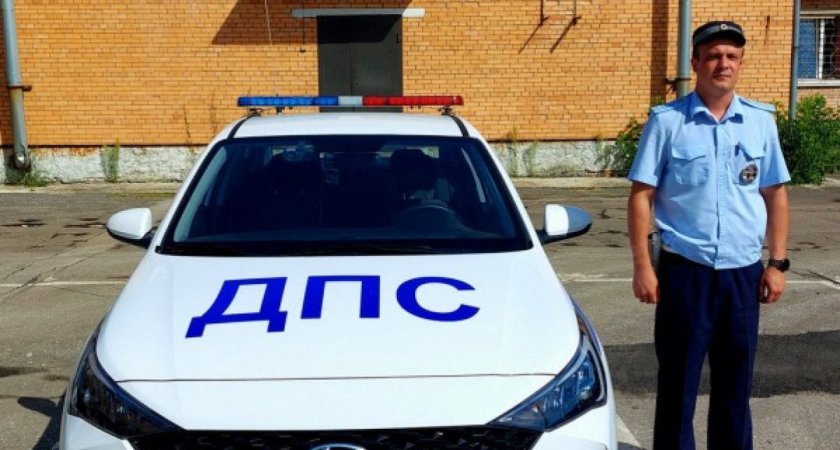 Рязанский полицейский помог попасть в больницу беременной женщине