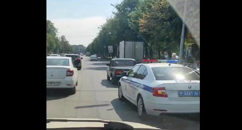 На улице Дзержинского в Рязани ВАЗ сбил пешехода