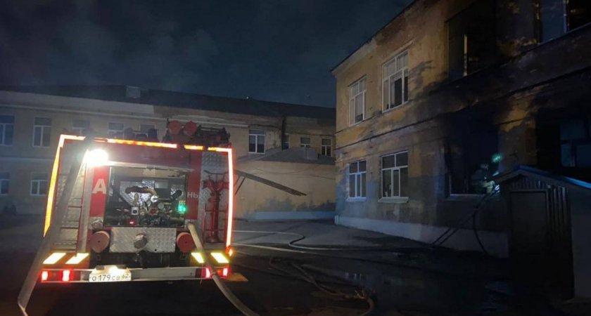 Сорокина распорядилась отремонтировать школу №7 после пожара в кратчайшие сроки