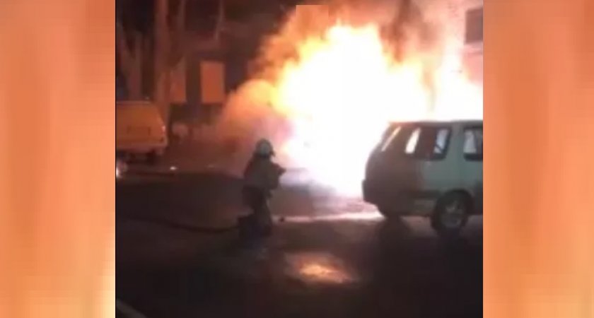 В Рязанской области обиженный мужчина пожег машину возлюбленной