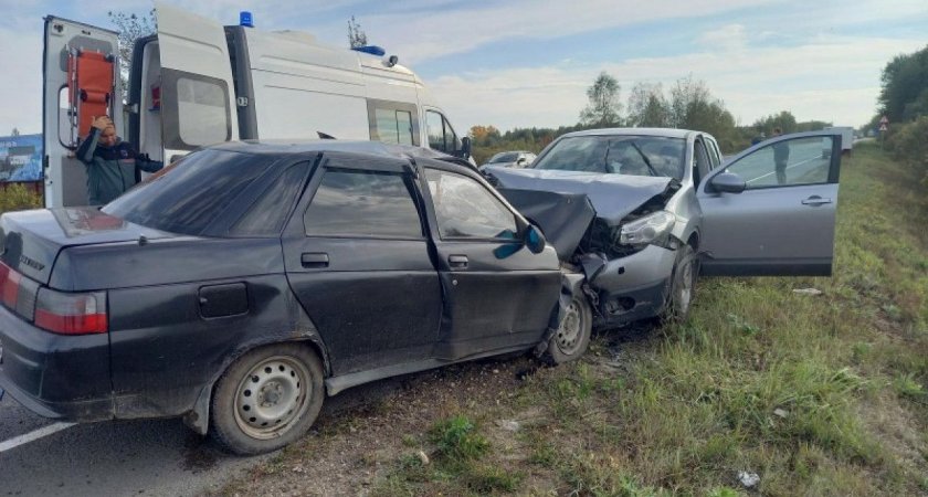 В Клепиковском районе в ДТП травмы получил водитель «ВАЗ»