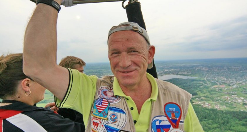На 70 году жизни скончался рязанский воздухоплаватель Лев Маврин