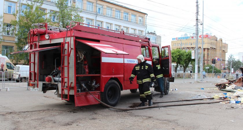 В Рыбновском районе сгорел дом, есть пострадавшие